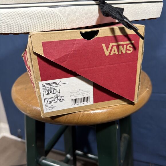 NEW Vans Shoes Authentic UC BJ Betts Tattoo Goat Grey Morn Mens 13 main image 4